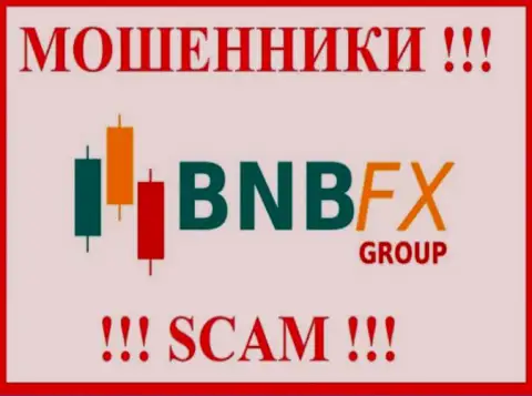 Лого МОШЕННИКА BNB FX