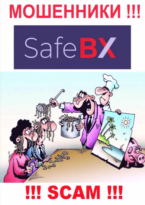 Пользуясь наивностью людей, SafeBX Com затягивают доверчивых людей к себе в разводняк