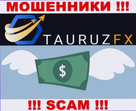 Организация TauruzFX Com работает только на ввод финансовых активов, с ними Вы абсолютно ничего не сможете заработать