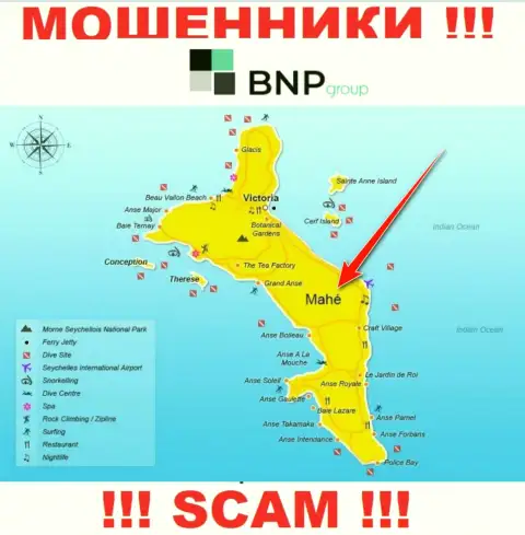 BNP-Ltd Net имеют регистрацию на территории - Mahe, Seychelles, избегайте взаимодействия с ними