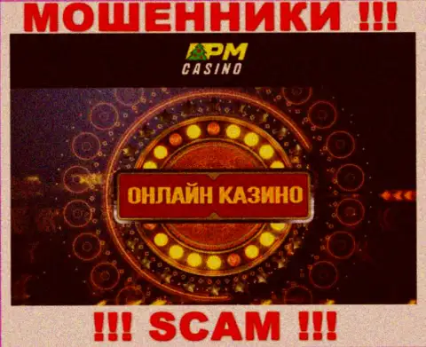 Сфера деятельности internet-мошенников PM-Casinos Net - это Casino, но помните это надувательство !!!