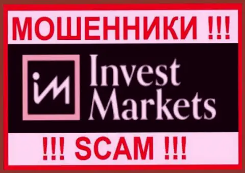 InvestMarkets - это СКАМ ! ЕЩЕ ОДИН АФЕРИСТ !!!