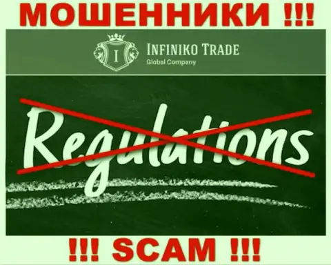 InfinikoTrade Com легко прикарманят Ваши денежные вклады, у них нет ни лицензии на осуществление деятельности, ни регулирующего органа