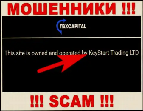 Махинаторы TBX Capital не скрыли свое юридическое лицо - это KeyStart Trading LTD