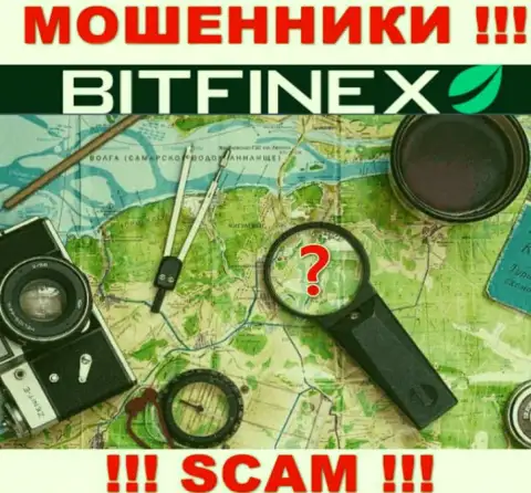 Перейдя на веб-ресурс мошенников Bitfinex Com, Вы не найдете сведения относительно их юрисдикции