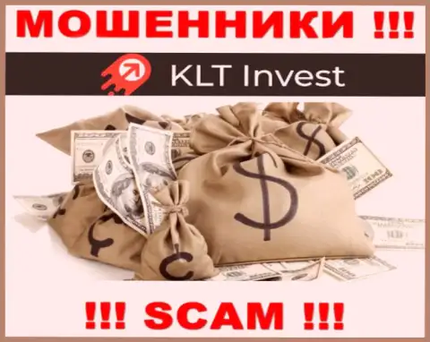 KLT Invest - это ОБМАН !!! Заманивают лохов, а после чего присваивают все их вложенные денежные средства
