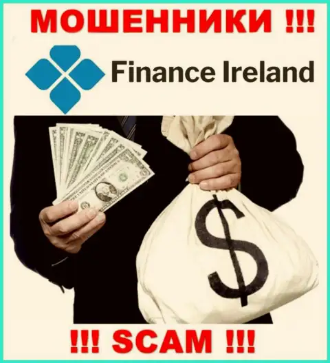 В брокерской компании Finance Ireland обманывают наивных игроков, склоняя перечислять средства для погашения комиссий и налогового сбора