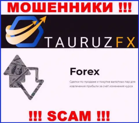 FOREX - это именно то, чем промышляют мошенники ТаурузФИкс Ком