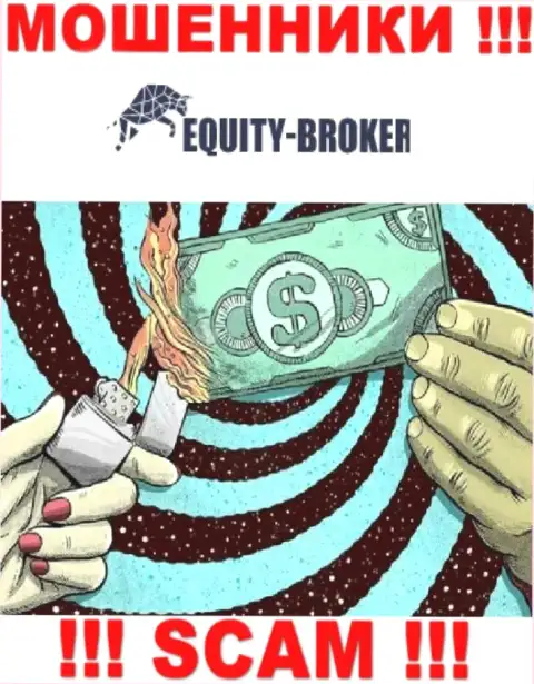 Имейте в виду, что работа с брокером Equitybroker Inc достаточно опасная, сольют и опомниться не успеете