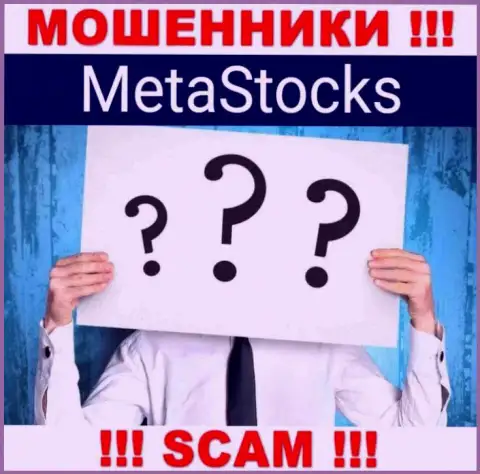 На сайте MetaStocks и во всемирной паутине нет ни слова о том, кому же принадлежит эта компания