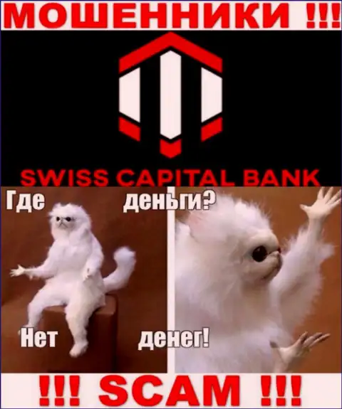 Если ждете прибыль от сотрудничества с организацией SwissCBank, то тогда не дождетесь, эти кидалы сольют и Вас