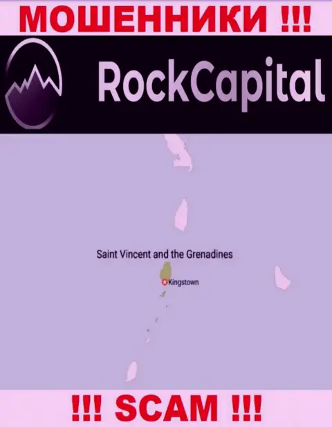 С организацией Rock Capital работать СЛИШКОМ ОПАСНО - прячутся в офшорной зоне на территории - St. Vincent and the Grenadines