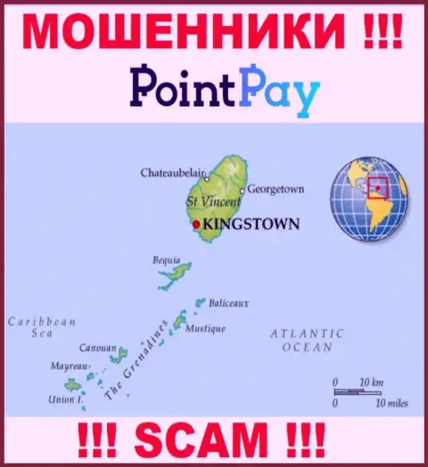 PointPay - это internet обманщики, их адрес регистрации на территории St. Vincent & the Grenadines