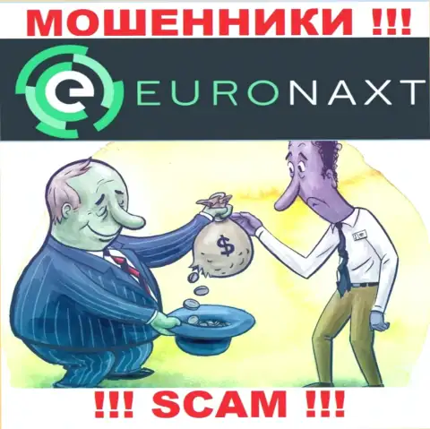 В брокерской конторе Euro Naxt мошенническим путем тянут дополнительные вливания
