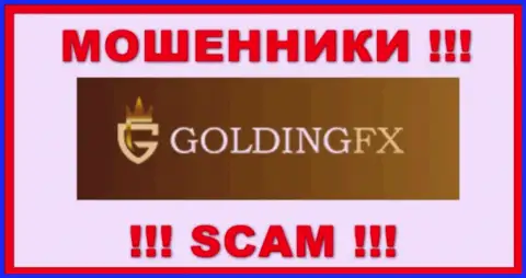 GoldingFX - это МОШЕННИКИ !!! SCAM !!!
