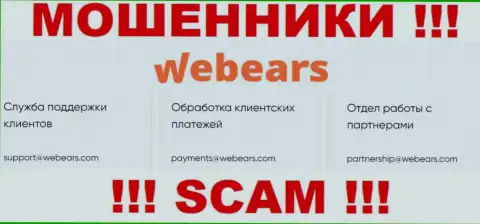 Не рекомендуем связываться через адрес электронного ящика с организацией Веберс - ШУЛЕРА !!!
