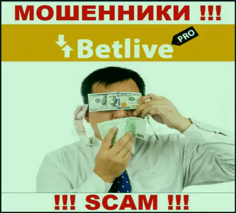 BetLive действуют нелегально - у данных мошенников нет регулятора и лицензии, будьте бдительны !!!