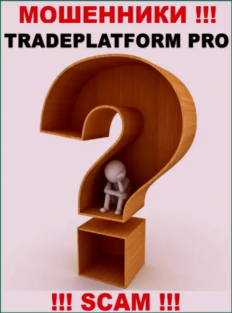 По какому именно адресу зарегистрирована контора TradePlatformPro неведомо - ВОРЫ !!!