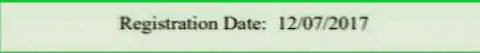 Дата регистрации дилера Zineera Com