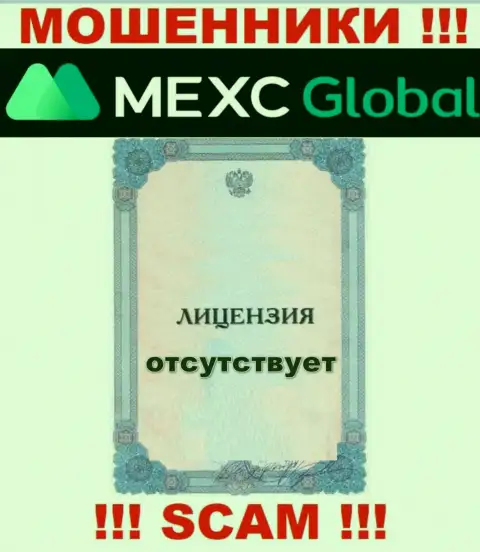 У мошенников MEXC на интернет-сервисе не представлен номер лицензии конторы !!! Будьте крайне осторожны
