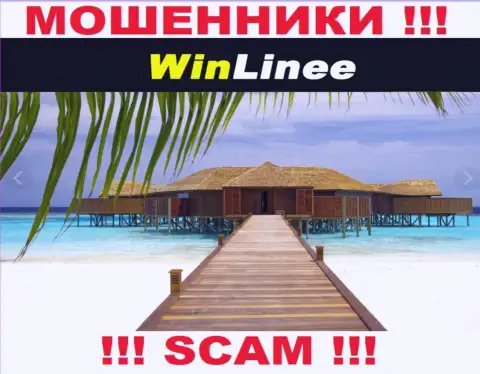 Не загремите в грязные руки интернет мошенников WinLinee Com - спрятали информацию о местонахождении