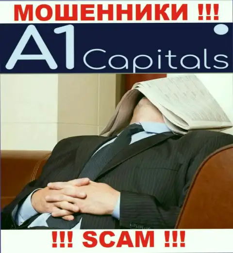 Контора A1 Capitals - это МОШЕННИКИ !!! Действуют незаконно, так как не имеют регулятора