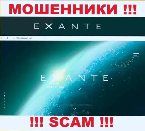 Официальная интернет организации Екзантен Ком