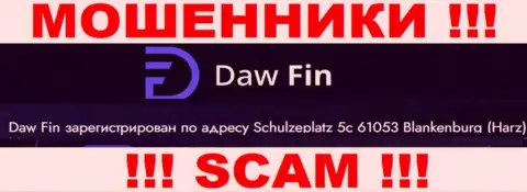 Daw Fin представляет своим клиентам фальшивую инфу об оффшорной юрисдикции