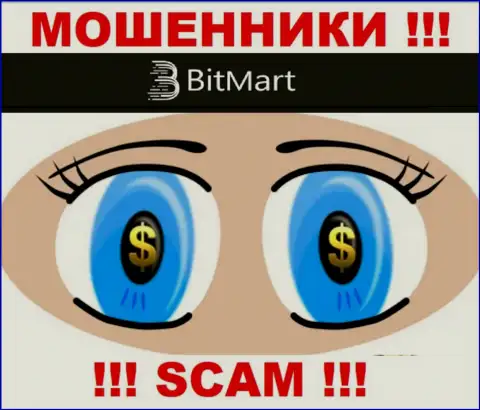 Работа с компанией BitMart приносит финансовые трудности ! У указанных интернет мошенников нет регулятора
