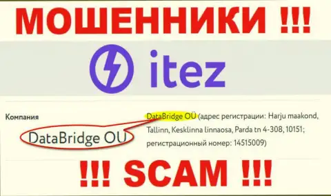DataBridge OÜ - это владельцы бренда Itez