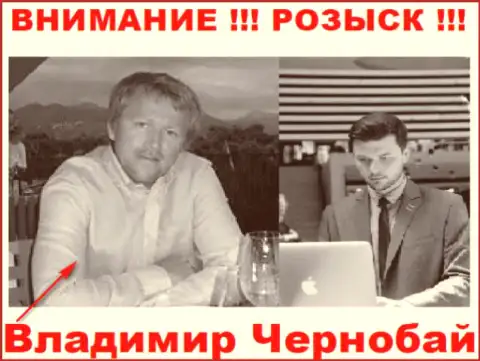 В. Чернобай (слева) и актер (справа), который в медийном пространстве себя выдает за владельца Forex брокерской организации ТелеТрейд Групп и Forex Optimum